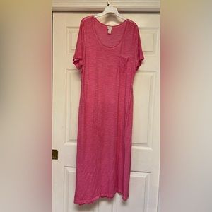 Chicos cotton t shirt dress